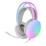 Headset Mars Gaming MH-GLOW Full Chroma 360 RGB Branco