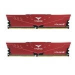 Memória RAM Team Group T-Force Vulcan Z 32GB (2x16GB) DDR4 3600MHz CL18 Vermelha
