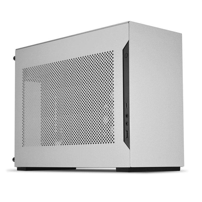 A4-h2o-a4 Caixa Mini-ITX Lian Li x Dan Cases A4-H2O A4 PCIE4.0 Silver - Image 1