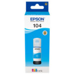 Tinteiro Epson 104 EcoTank Pigmento Ciano