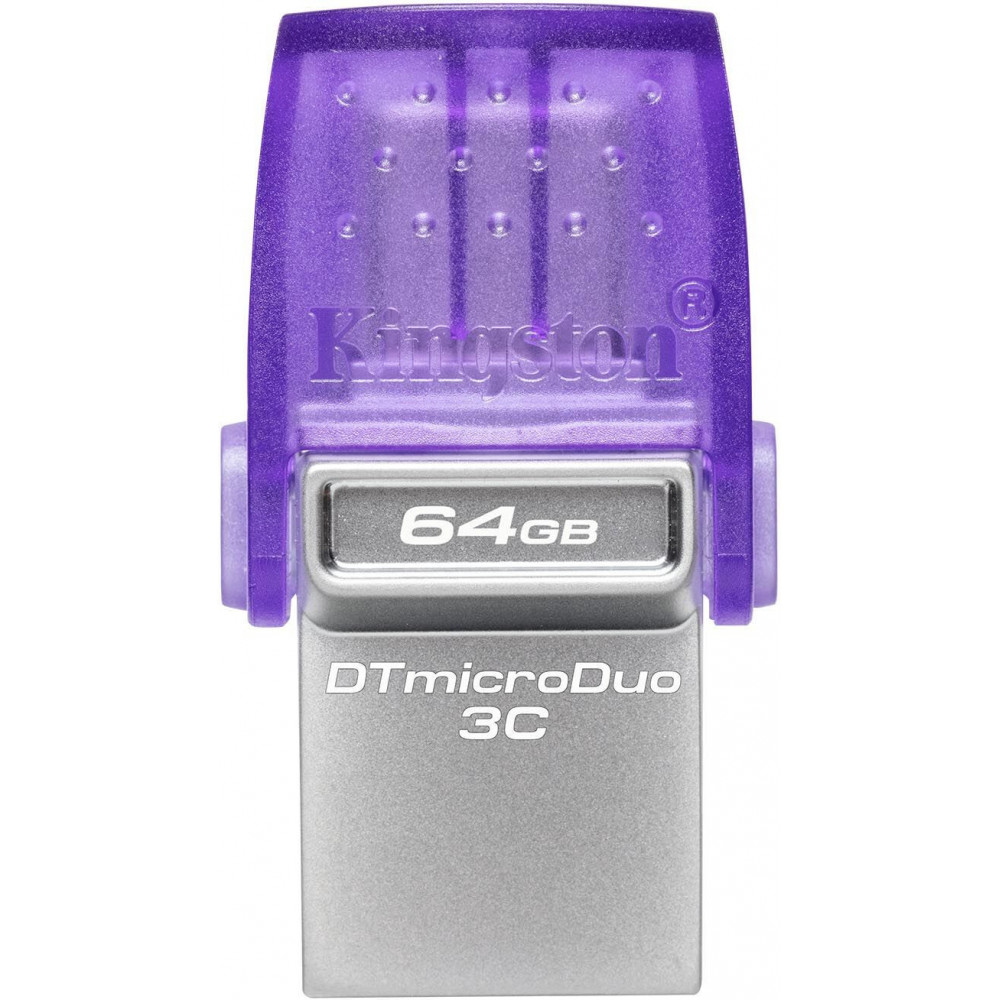 Dtduo3cg364gb Pen Drive Kingston DataTraveler microDuo 3C 64GB USB Type-A / USB Type-C - Image 1