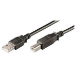 Cabo Ewent EC1006 USB 2.0 Type A Macho > Type B Macho 5m Preto