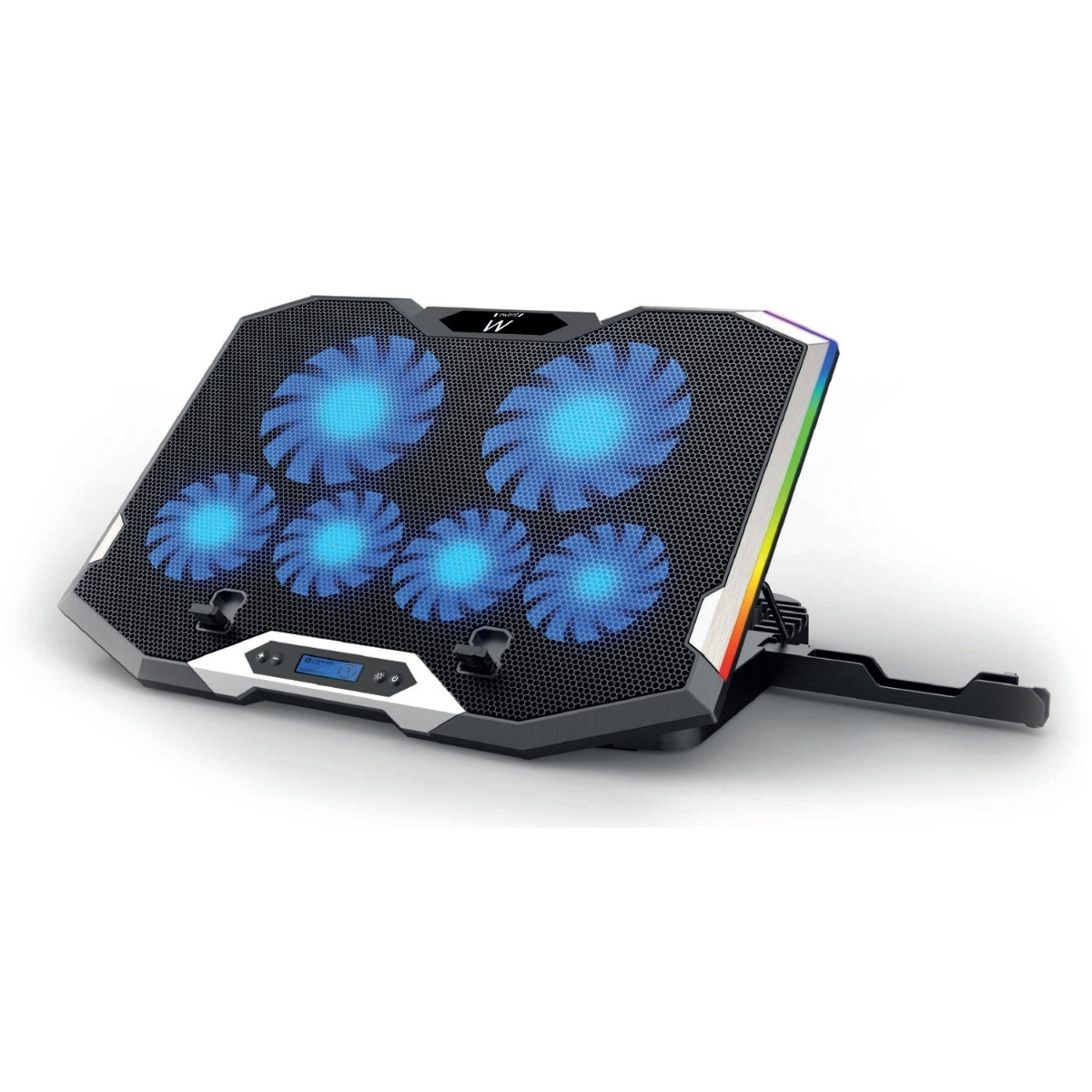 Ew1260 Base de Refrigeração Ewent EW1260 RGB Multi-Ângulo para Portátil 17' - Image 1