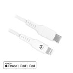Cabo Ewent EW9915 USB-C para Lightning 1m Branco