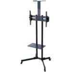 Suporte de Chão Tooq Tilt Ajustável 37' a 70' Max. 50kg Preto