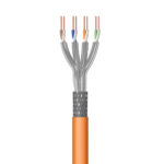 Bobine Cabo de Rede Ewent IM1225 Cat7 S/FTP LSZH 30m Laranja