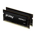 Memória RAM SODimm Kingston Fury Impact 32GB DDR4 (2x16GB) 3200Mhz CL20
