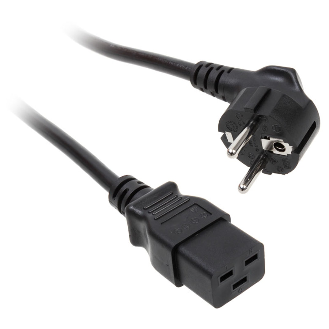 Kktp01c19 Cabo de Alimentação Externo Kolink C19 High Watt 1.8 Metros - Image 1