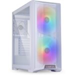 Caixa ATX Lian Li Lancool 215 ARGB Branca Vidro Temperado