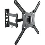 Suporte de Parede Tooq 23' a 55' Max. 30kg Preto