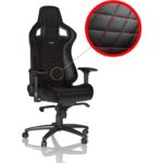 Cadeira Noblechairs EPIC PU Leather Preto / Vermelho