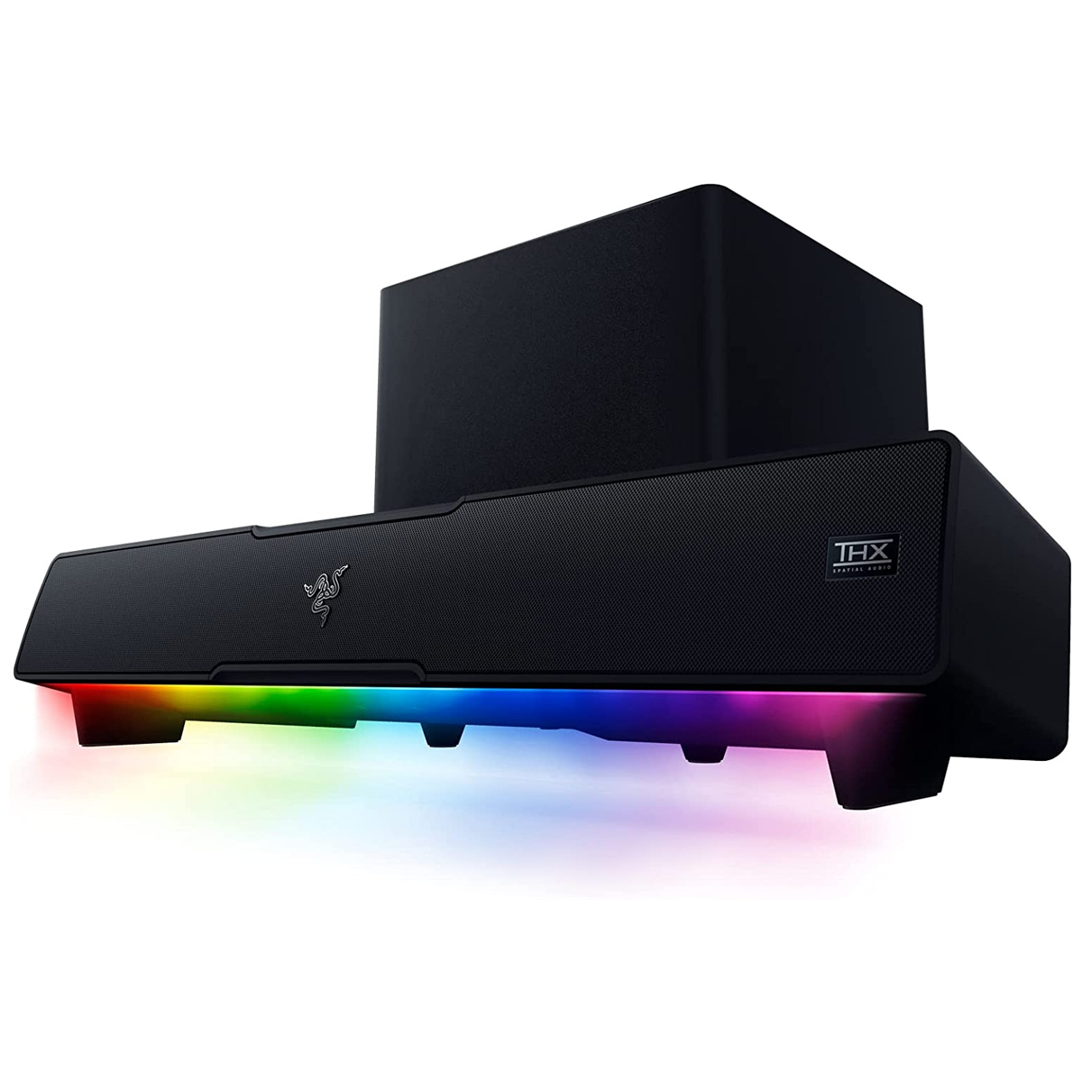 Rz05-03920100-r3g1 Soundbar Razer Leviathan V2 RGB 65W RMS com Subwoofer Preta - Image 1