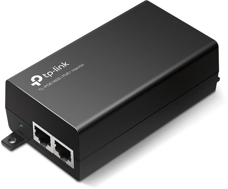 Tl-poe160s Injector PoE+ TP-Link TL-POE160S IEEE802.3af/at até 30 W - Image 1