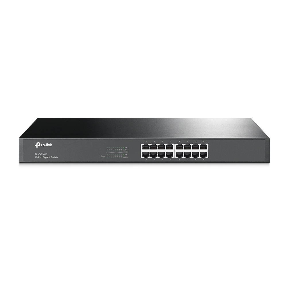 Tl-sg1016 Switch TP-Link TL-SG1016 16 Portas Gigabit UnManaged Rack Mountable - Image 1