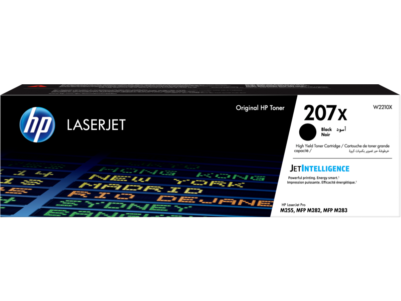 W2210x Toner HP LaserJet Original 207X Preto de Elevado Rendimento - Image 1