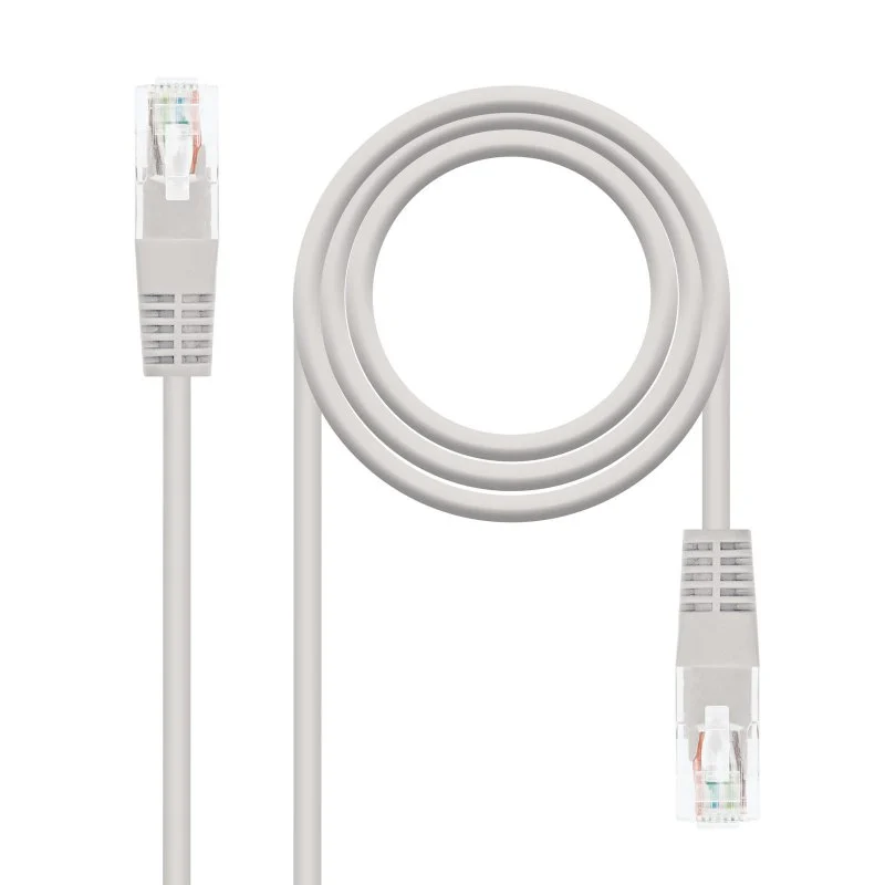 10.20.0100 Cabo de Rede Nanocable RJ45 UTP CAT.5E AWG24 0.5 M - Image 1