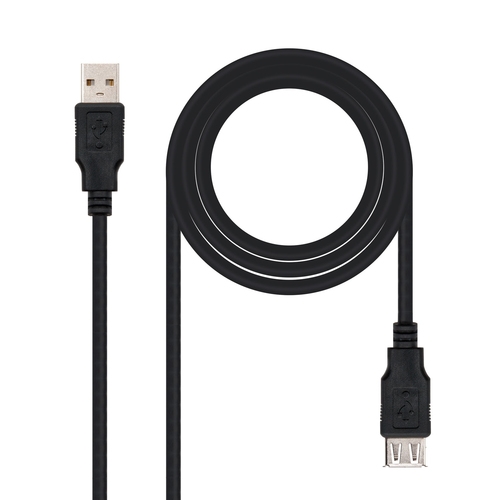 27241441_3009213054 Nanocable 10.01.0204-BK cabo USB 3 m USB 2.0 USB A Preto - Image 1