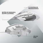 Rato Gaming Logitech G502 X Wired Hero Branco - Image 9
