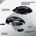 Rato Gaming Logitech G502 X Plus Lightspeed RGB Wireless Preto - Image 12