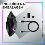 Rato Gaming Logitech G502 X Plus Lightspeed RGB Wireless Preto - Image 14