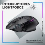 Rato Gaming Logitech G502 X Plus Lightspeed RGB Wireless Preto - Image 7