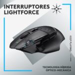 Rato Gaming Logitech G502 X Lightspeed Wireless Preto - Image 7