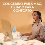 Rato Laser Logitech Lift for Mac Vertical Ergonomic Wireless/Bluetooth Branco - Image 2