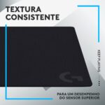 Tapete Logitech G640 Large Cloth Gaming Preto - Image 4
