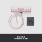 Webcam Logitech Brio 500 Full HD 1080p USB Type-C Rosa - Image 11
