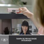 Webcam Logitech Brio 500 Full HD 1080p USB Type-C Rosa - Image 6