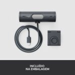 Webcam Logitech Brio 500 Full HD 1080p USB Type-C Preta - Image 11