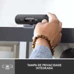 Webcam Logitech Brio 500 Full HD 1080p USB Type-C Preta - Image 6