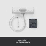 Webcam Logitech Brio 500 Full HD 1080p USB Type-C Branca - Image 11