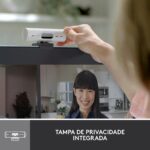 Webcam Logitech Brio 500 Full HD 1080p USB Type-C Branca - Image 6