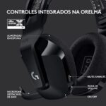 Headset Logitech G733 Lightspeed Wireless RGB Gaming Preto - Image 5