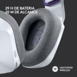 Headset Logitech G733 Lightspeed Wireless RGB Gaming Branco - Image 3