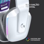 Headset Logitech G733 Lightspeed Wireless RGB Gaming Branco - Image 4