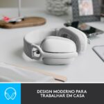 Headset Logitech Zone Vibe 100 Bluetooth Branco - Image 7