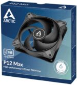 Ventoinha Arctic P12 PWM Max - Preto - Image 3