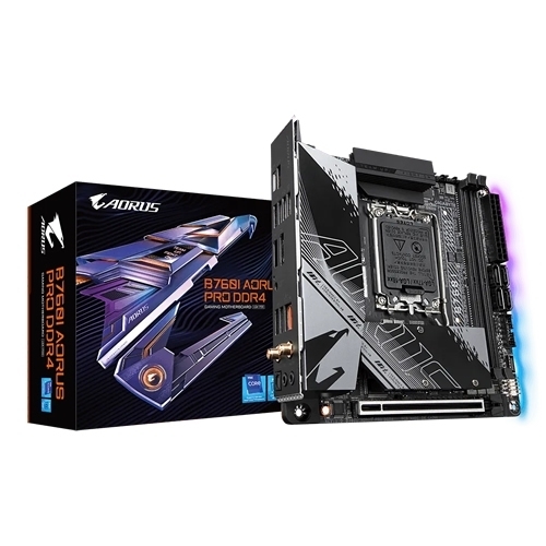 B760I AORUS PRO DDR4 1.0 Motherboard Mini-ITX Gigabyte B760I AORUS PRO DDR4 - Image 1
