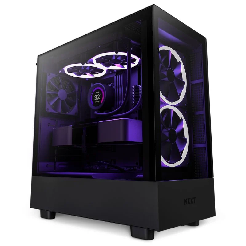 CC-H51EB-01 Caixa ATX NZXT H5 Elite Preta Vidro Temperado - Image 1