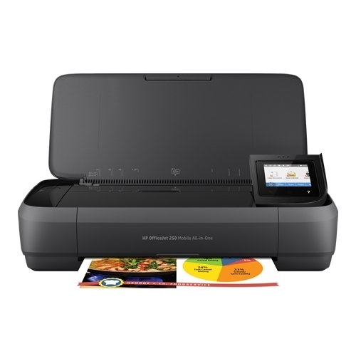 CZ992A Impressora Portátil HP Multifunções Cores Wireless OfficeJet 250 (A4)
