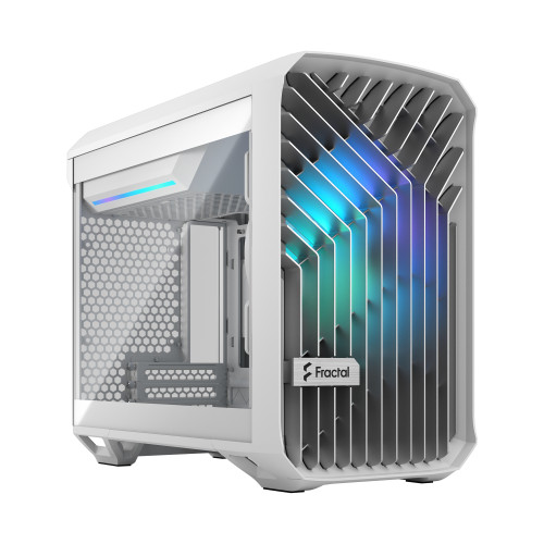 D-C-TOR1N-05 Caixa Fractal Design Torrent Nano Branca (Mini-ITX) - Image 1