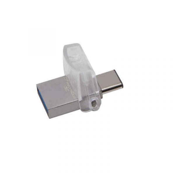 DTDUO3C64GBER Pen Data Kingston Traveler micro Duo 3C 64GB USB 3.1 - Image 1