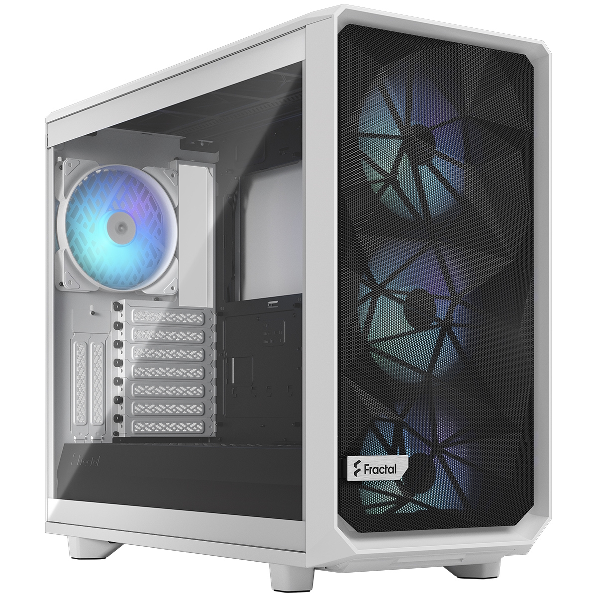 FD-C-MES2A-08 Caixa E-ATX Fractal Design Meshify 2 RGB White TG Clear Tint - Image 1