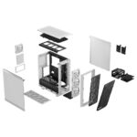 Caixa ATX Fractal Design Meshify 2 Compact RGB White TG Clear Tint - Image 9