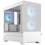Caixa Micro-ATX Fractal Design Pop Mini Air RGB White TG Clear Tint