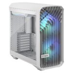 Caixa E-ATX Fractal Design Torrent Compact RGB Branca Tempered Glass Clear Tint