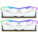 Memória RAM Team Group 32GB (2x16GB) DDR5 6200MHz Delta RGB Branco CL38