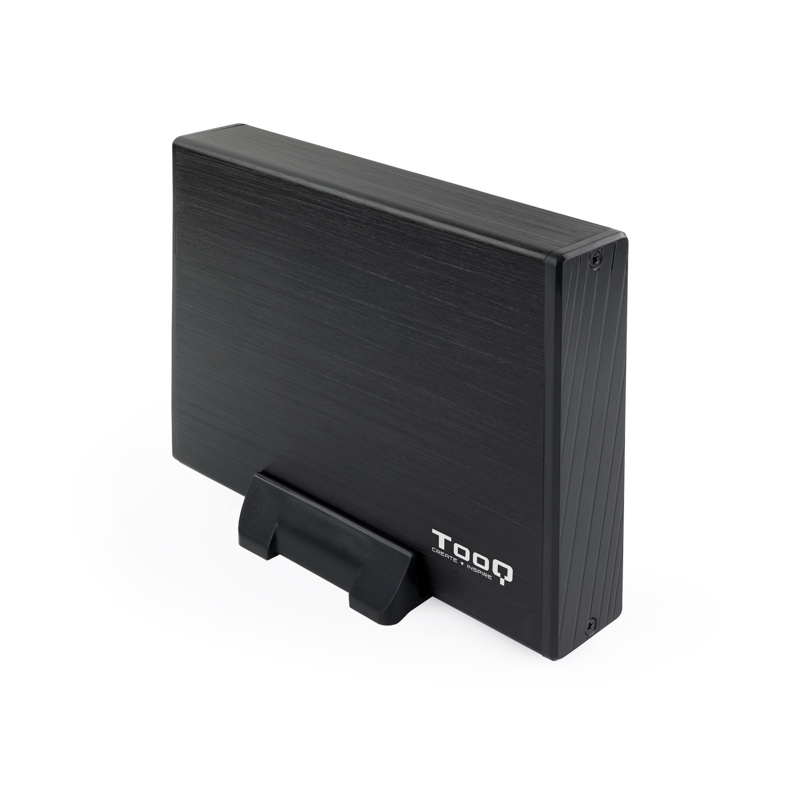 TQE-3527B Caixa Externa HDD Tooq 3.5" SATA - USB 3.0 Alumínio Preto - Image 1